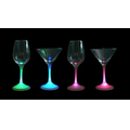 Lighted Martini Glass